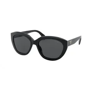 PRADA BLACK UNISEX SUNGLASSES SPR 16X-F Prada Sunglasses SPR16X-F 1AB-5S0 Black-Gold/Dark Grey 59-16  main image 2